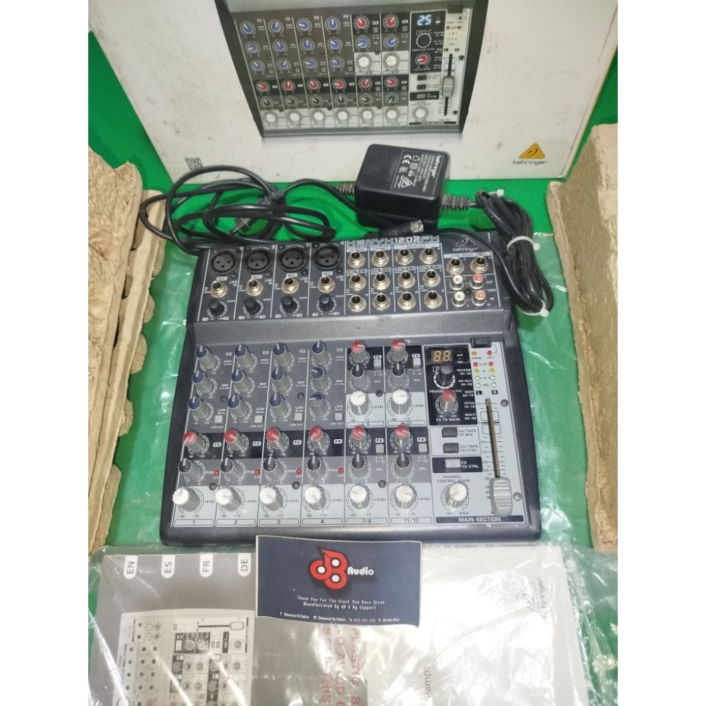 MIXER BEHRINGER XENYX 1202FX ORIGINAL