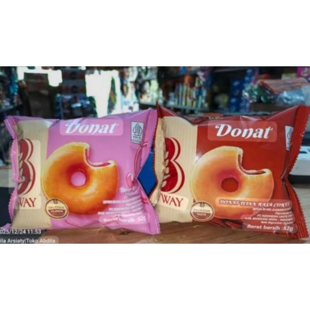 DONAT BYWAY RASA STRAWBERRY