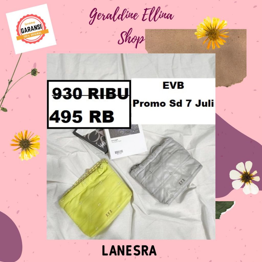 Tas selempang wanita EVB original sale seri LANESRA