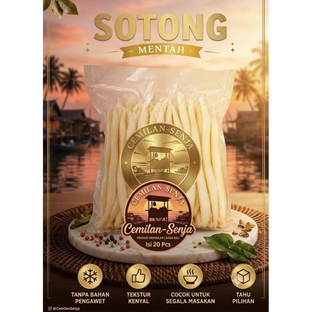 Sotong mentah isi 20 pcs