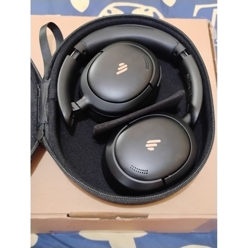 Headphone Edifier W60 = W800BT Pro Preloved Mulus Second Bekas Ex Review Headset Wireless Bluetooth 