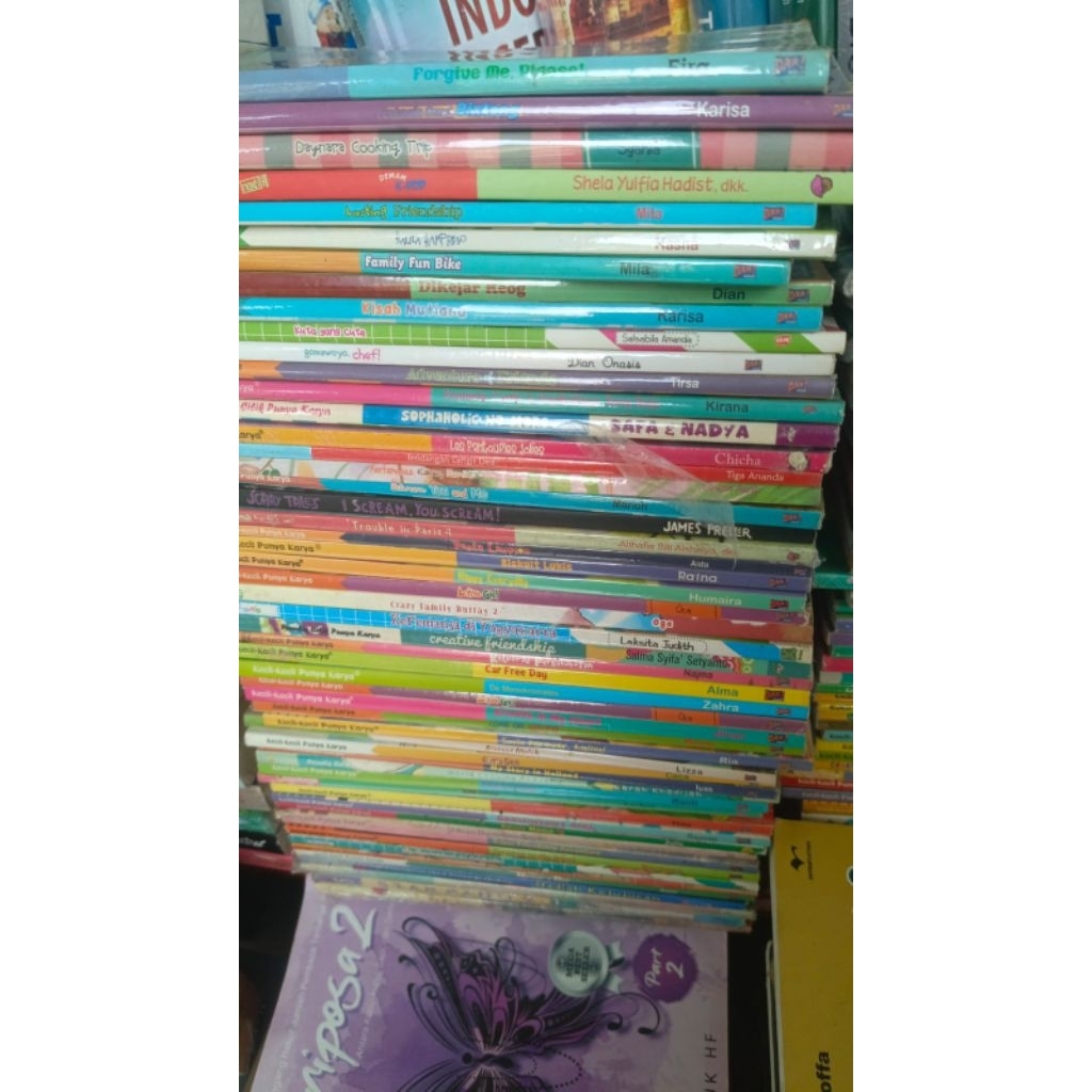 BUKU NOVEL BEKAS KKPK ORIGINAL