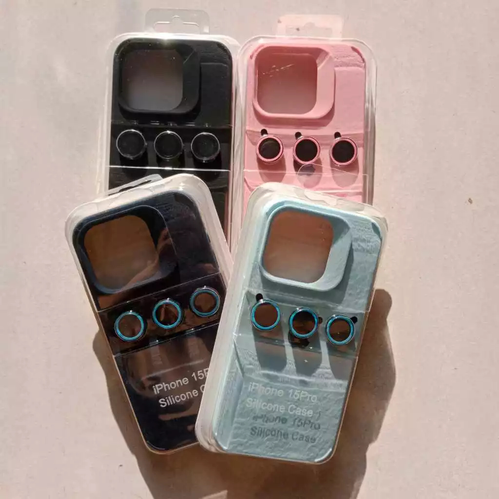 SILICONE CASE ANTI NODA + RING KAMERA IPHONE 13 PRO