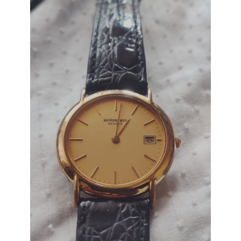 Jam tangan vintage RW tango  gold plate original swiss