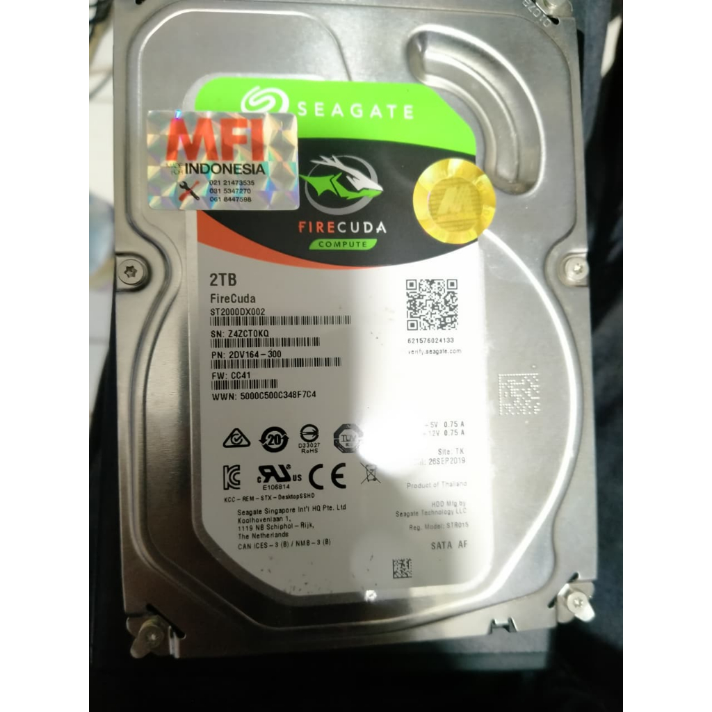 Hardisk Seagate 2tb