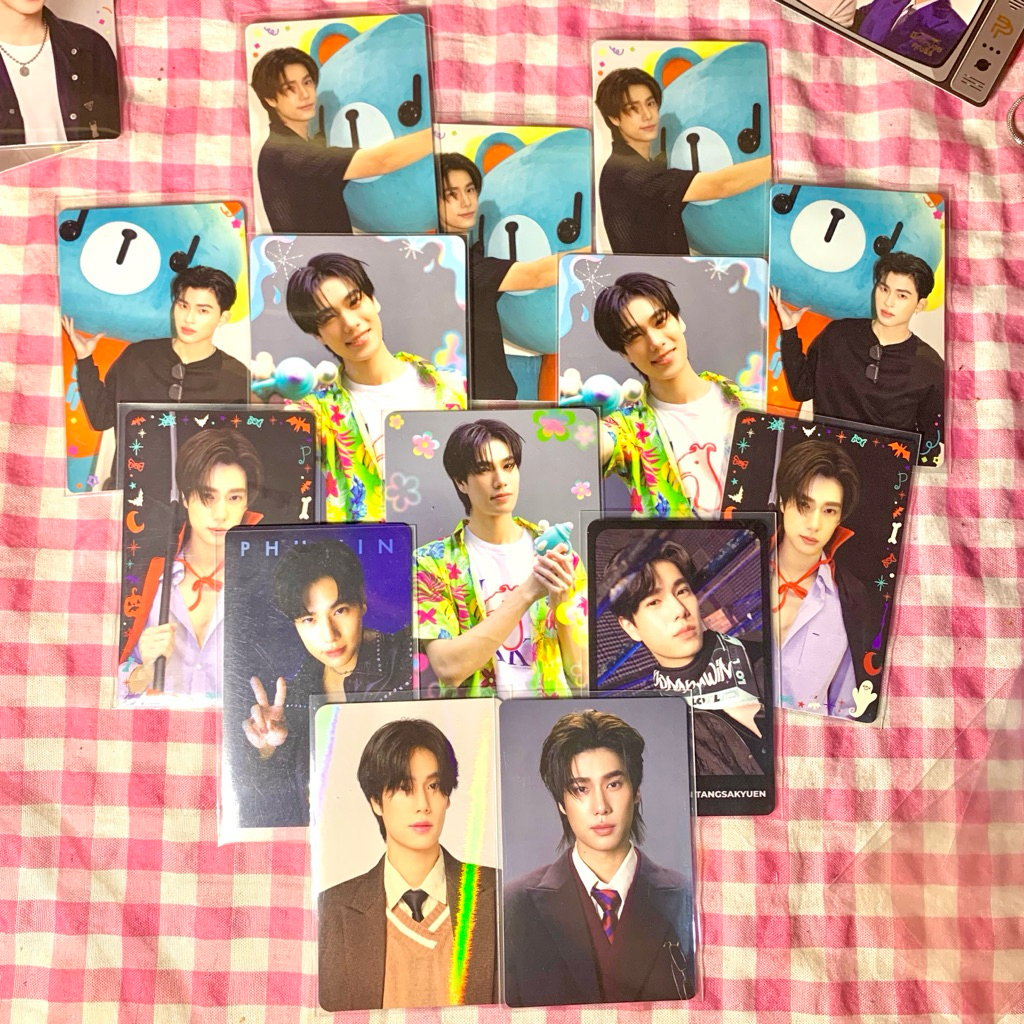 [READY STOCK]  CREAM BEDAK THAILAND PC CC PHOTOCARD HFB PERMPOON PONDPHUWIN POND NARAVIT PPW PHUWIN 