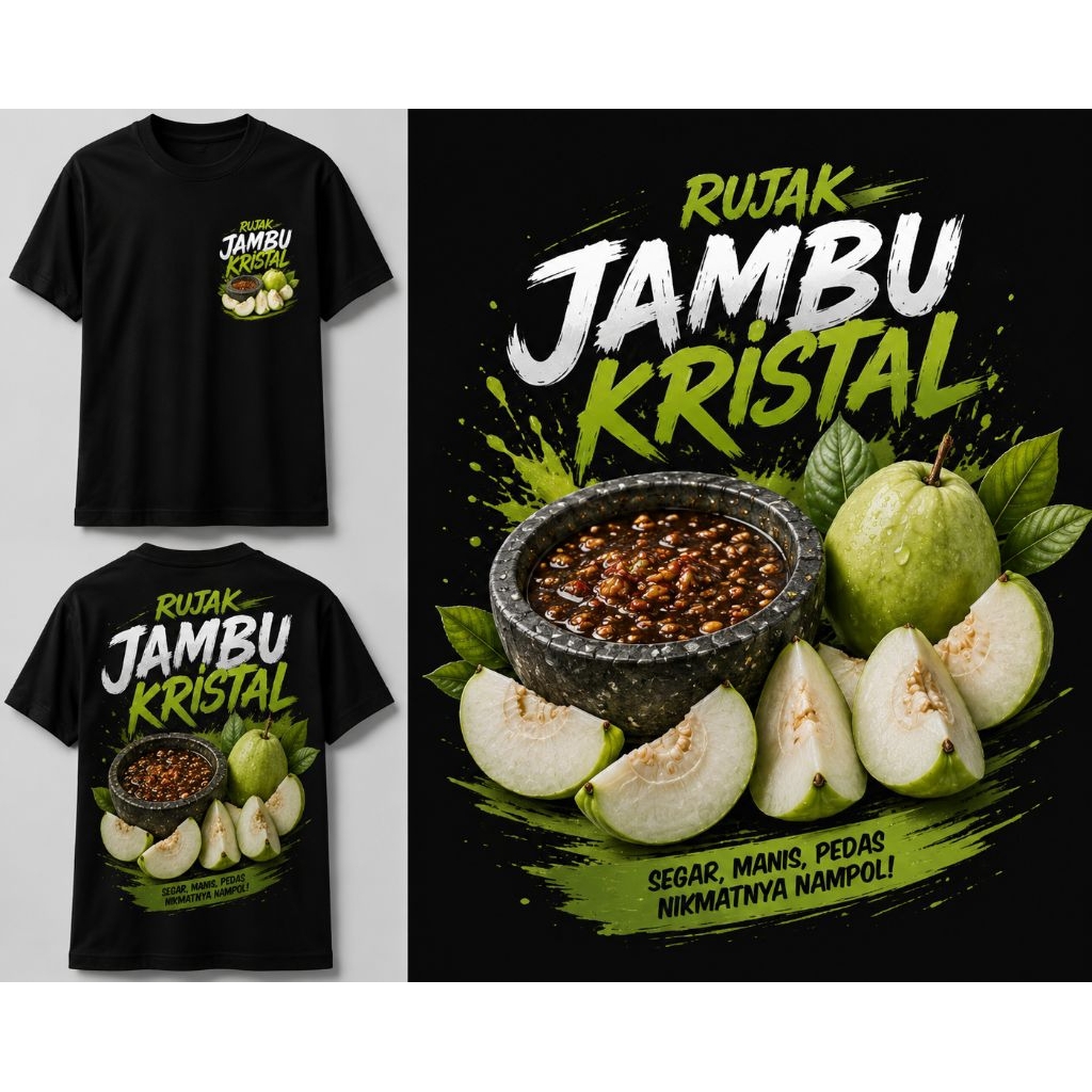KAOS RUJAK JAMBU KRISTAL