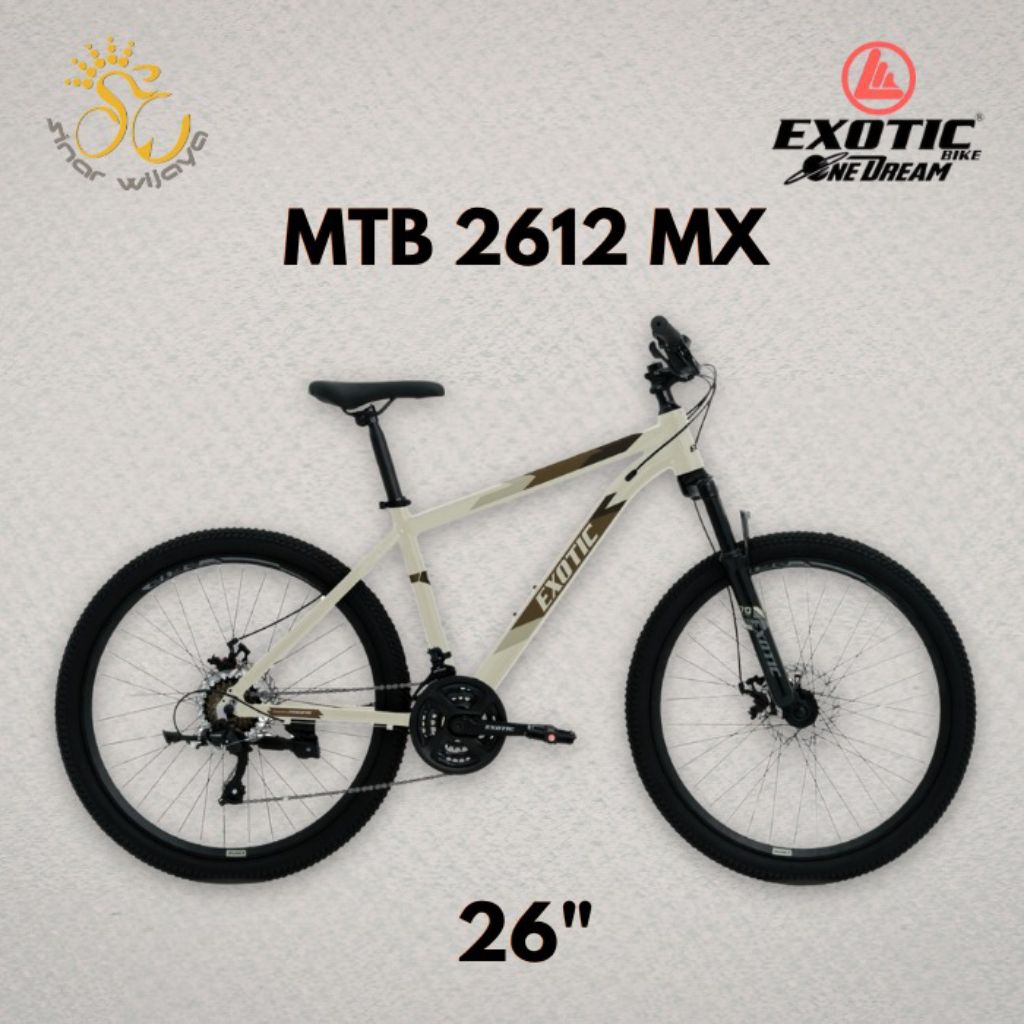 Sepeda Gunung Exotic 2612MX 26"