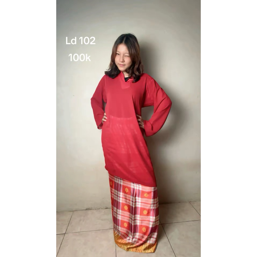 preloved one set baju melayu