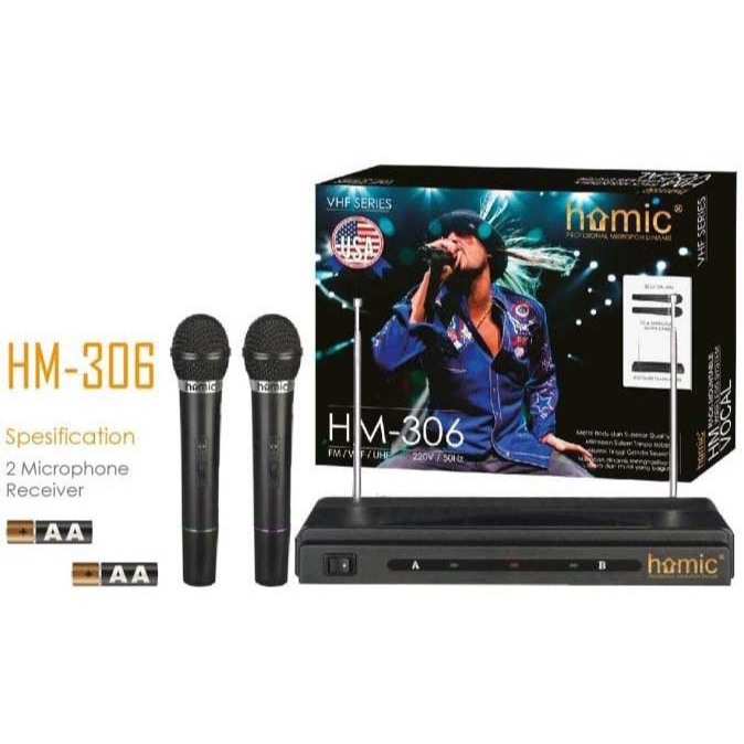 mikropon dinamis homic HM - 306