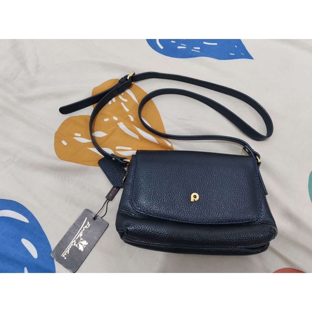 JUAL TAS PAPILLON PRELOVED K3375 NAVY/BIRU DONGKER