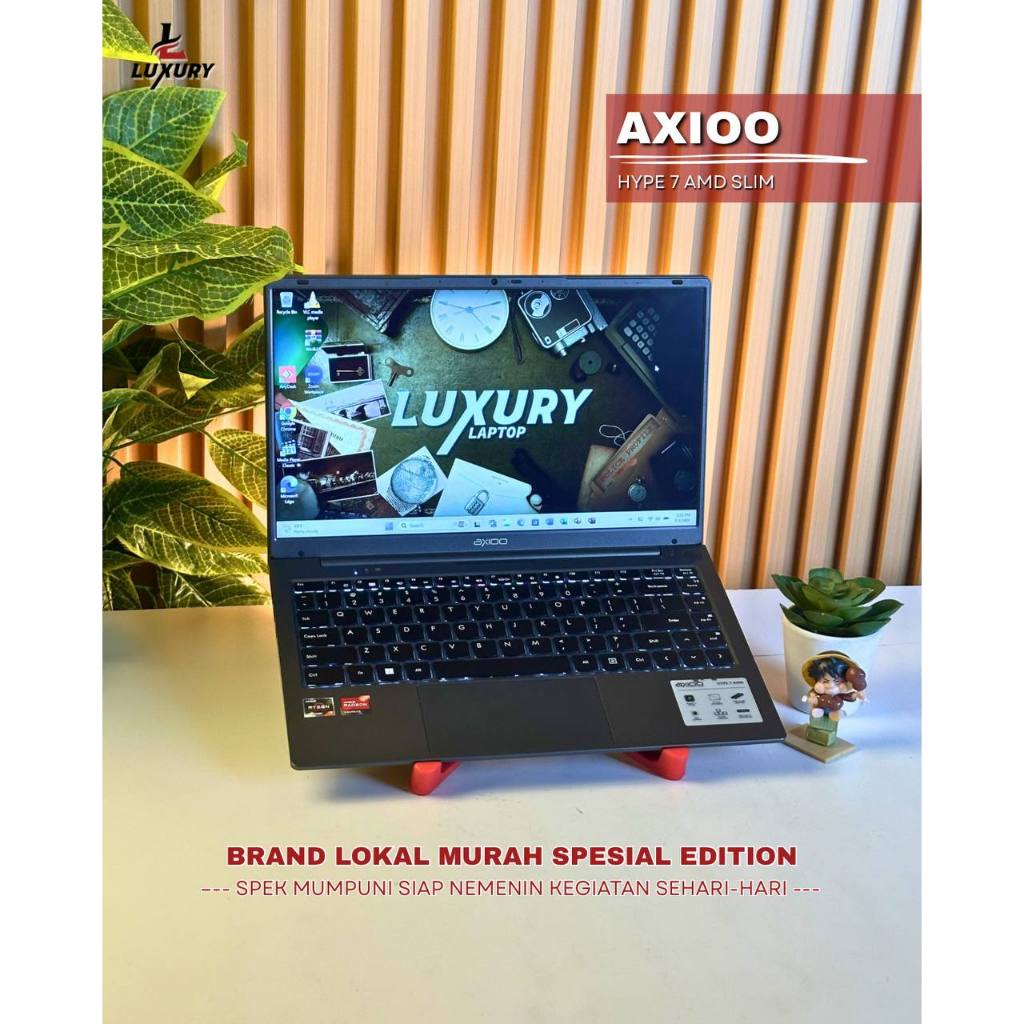 LAPTOP AXIOO HYPE 7 AMD SLIM RYZEN 7 SSD 512GB RAM 8GB BACKLIGHT SECOND