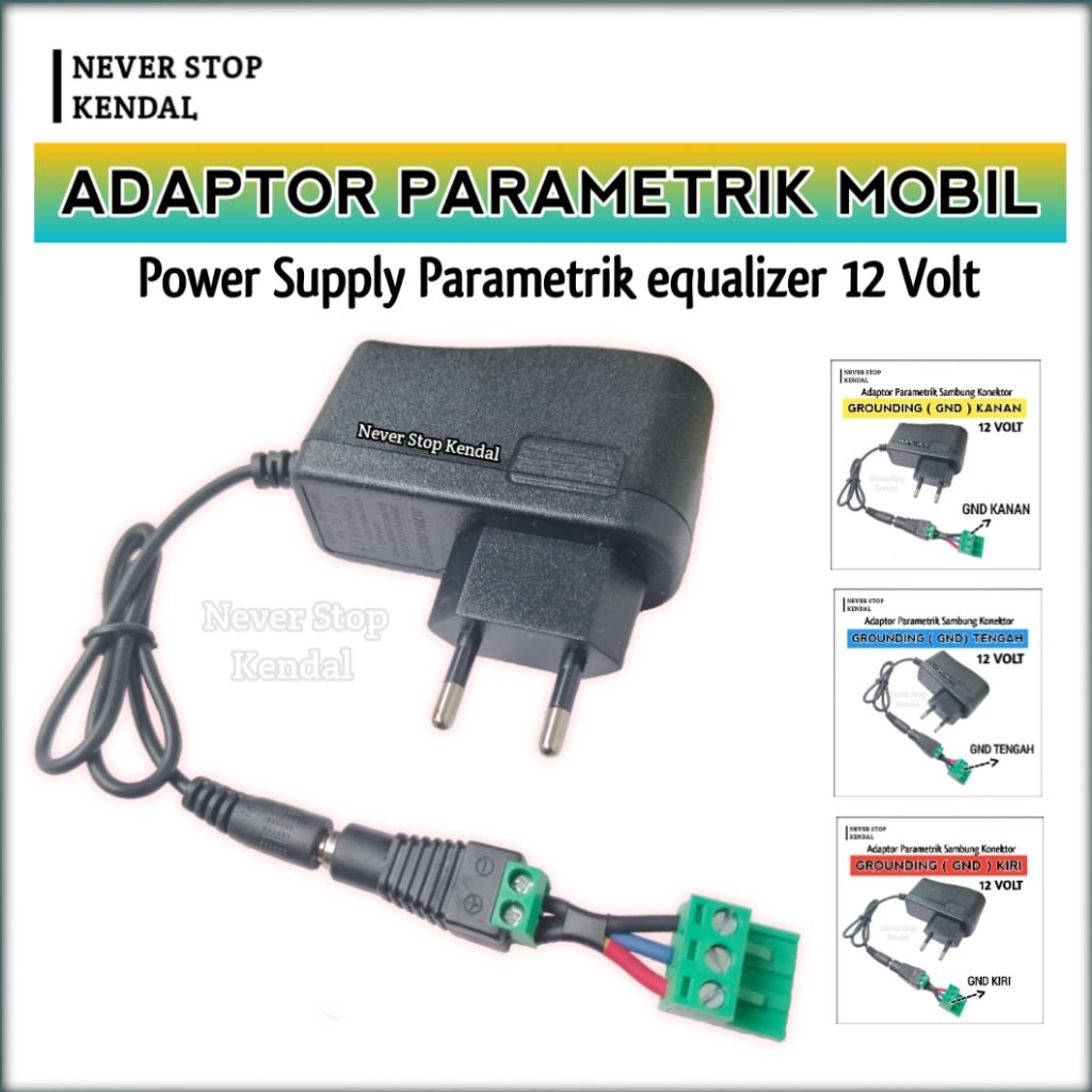 ADAPTOR PARAMETRIK SUBWOOFER 12VOLT