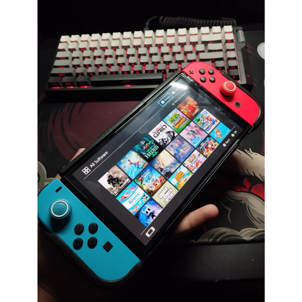 nintendo switch oled cfw 512gb second