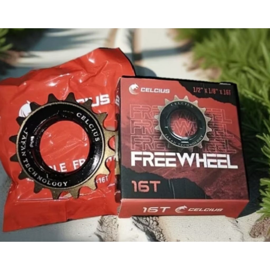 Freewheel Celcius Gear/Gir Sepeda BMX,Fixie Belakang 16T Single Speed Jangkrik,Tawon#Gear Jangkrik/G