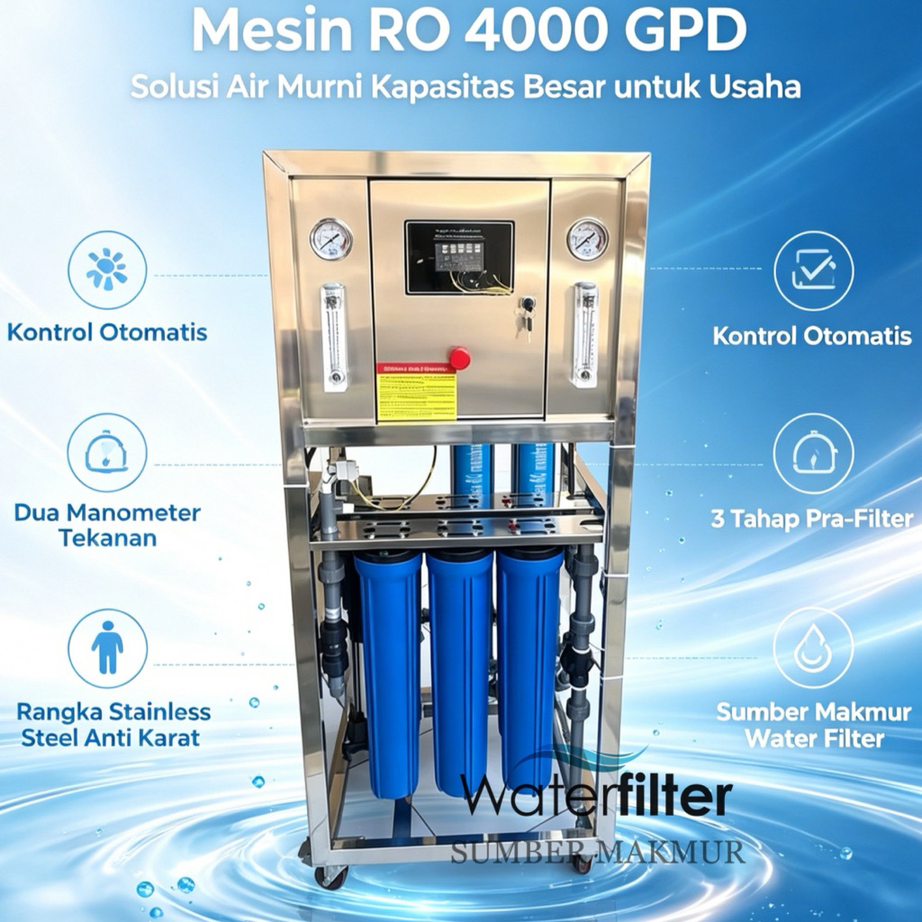 Mesin RO 4000 Gpd