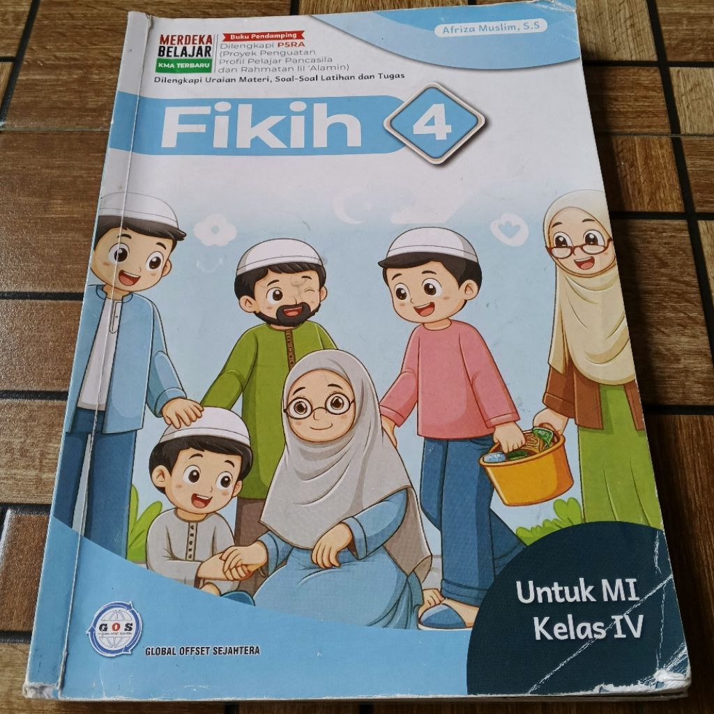 FIKIH KELAS 4, AKIDAH AKHLAK KELAS 4, JASMANI OLAHRAGA DAN KESEHATAN KELAS 4, PANCASILA KELAS 4