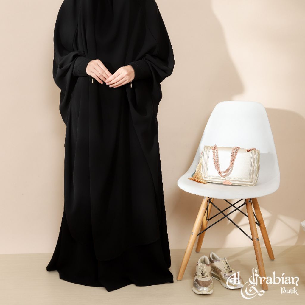 [BISA COD] ALYA SERIES (ABAYA SLEEVELESS DAN FK LENGAN) BY AL ARABIAN BUTIK / ABAYA INNER PREMIUM