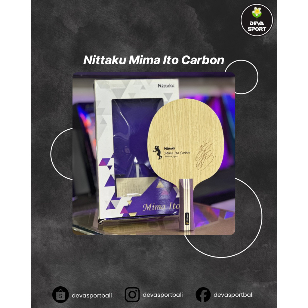 Nittaku Blade Mima Ito Carbon