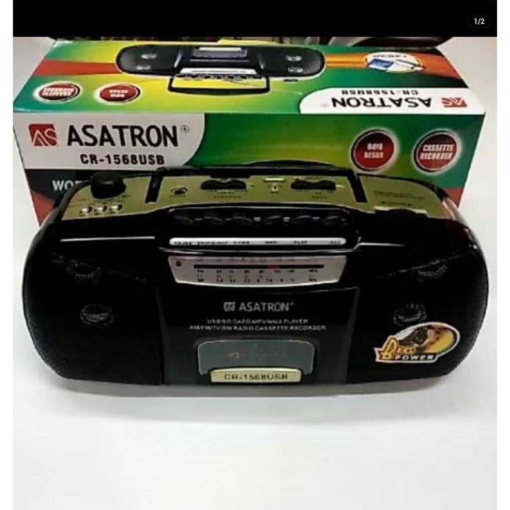 ASATRON CR 1568 RADIO KASET USB