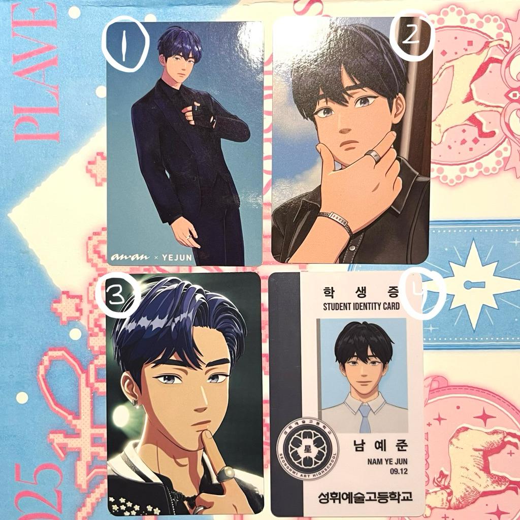 [read desc] plave yejun photocard