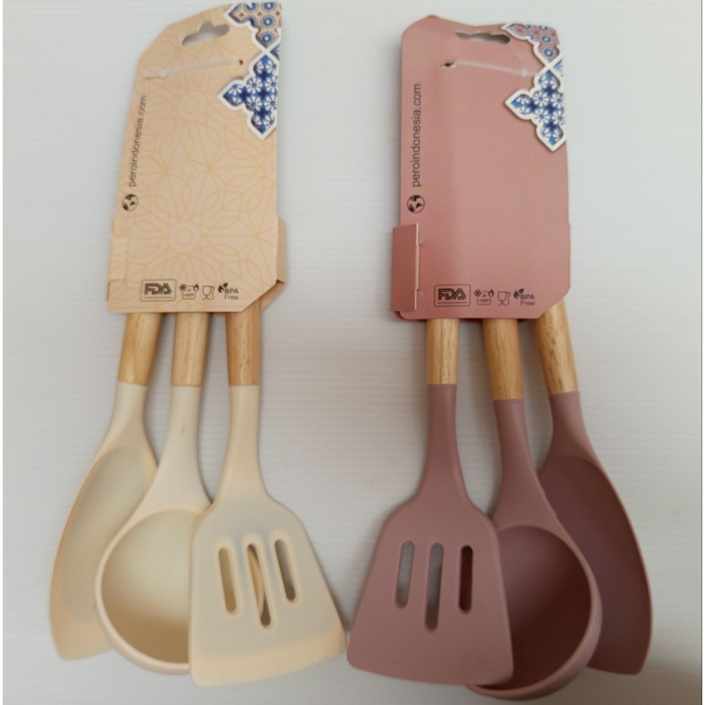 Set Spatula Silikon Pero