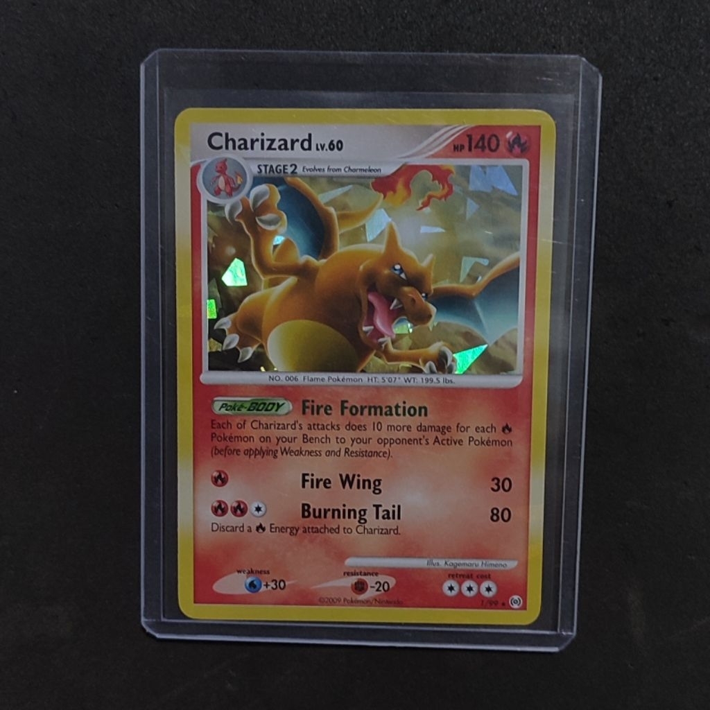 Charizard Cracked Ice Holo TCG Pokemon English