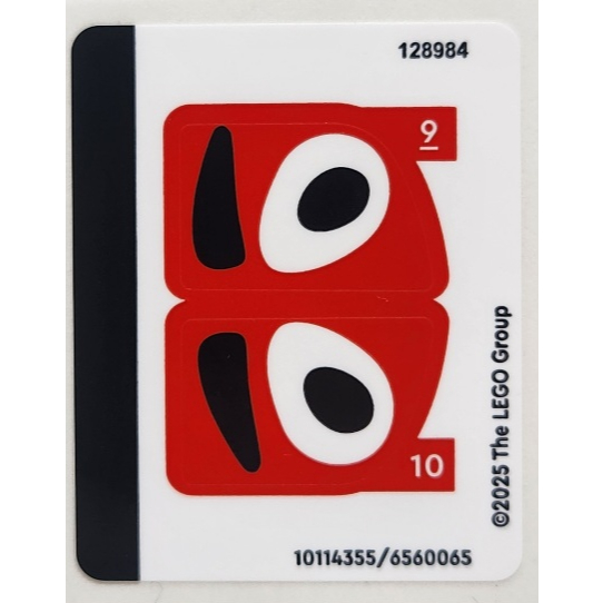 Lego Sticker Part 77078stk02 Sticker Sheet for Set 77078, Sheet 2 - (10114355/6560065)