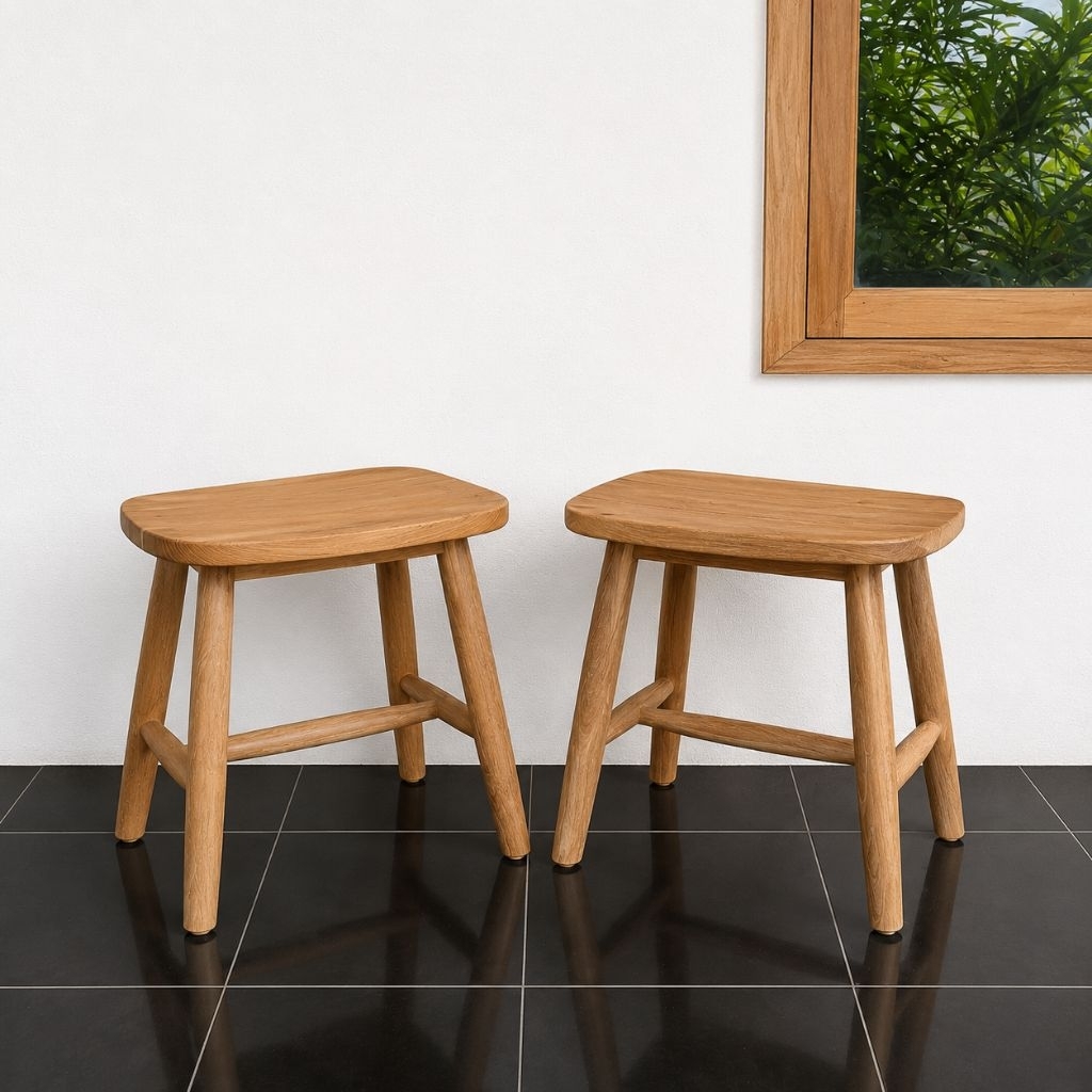 kursi stool set meja