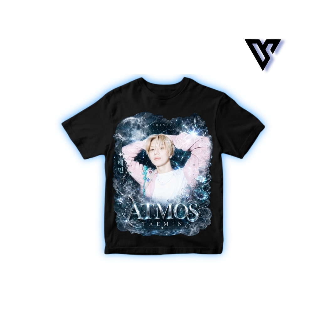 Kaos T-Shirt KPOP SHINEE TAEMIN ATMOS (Unisex Cotton Combed Premium)