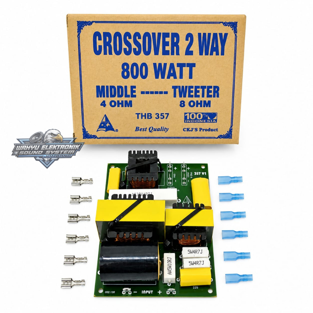 CrossOver Midel + Twiter 2WAY CKJ THB 357 / Crossover 2 WAY Middle + High 800W