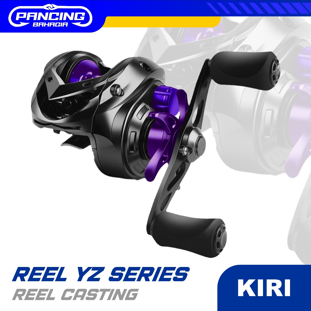 PancingBahagia Reel Pancing YZ Series Casting Premium Katrol Korekan Fishing Reel YZ Casting-Putaran