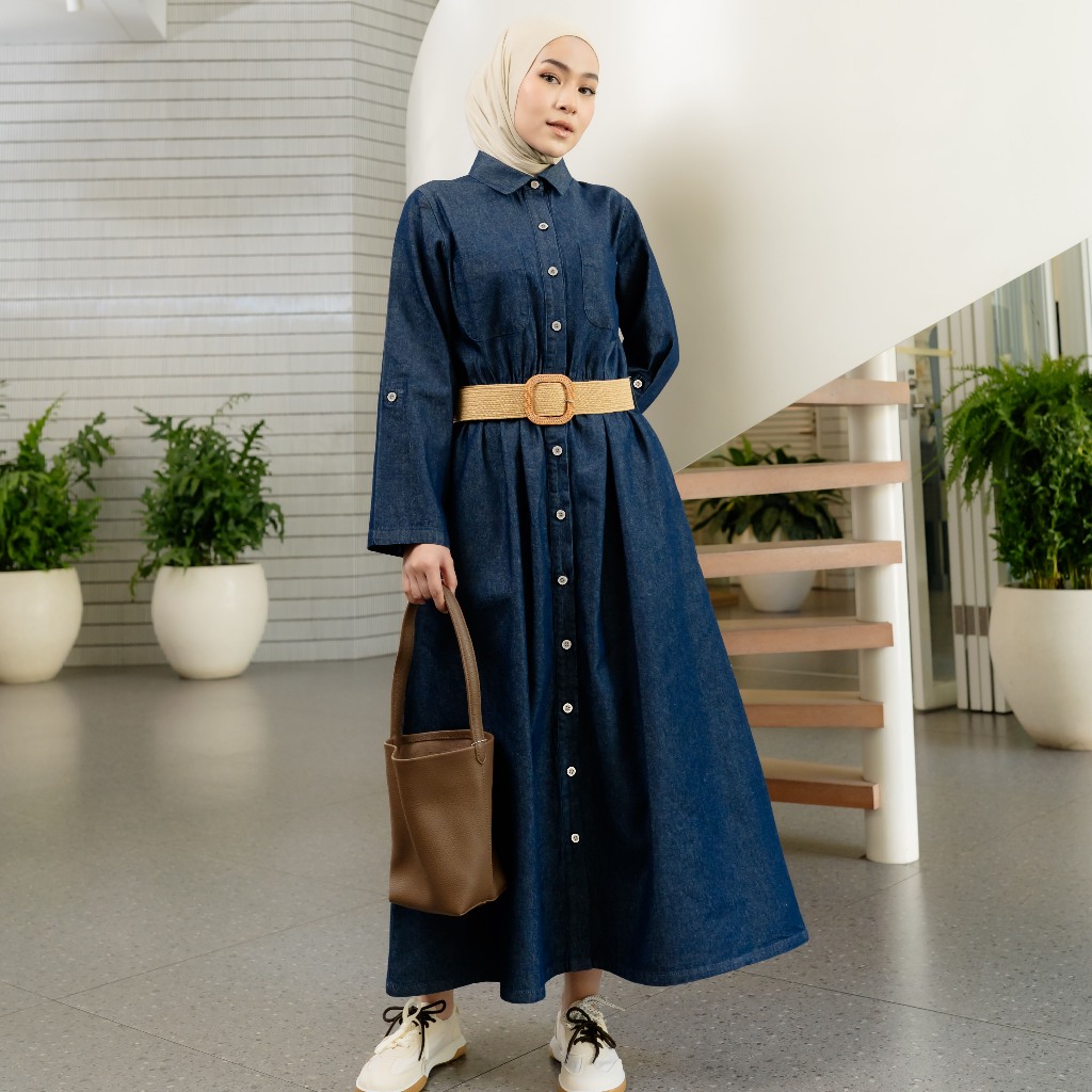 MFMW Conely Dress Gamis Denim