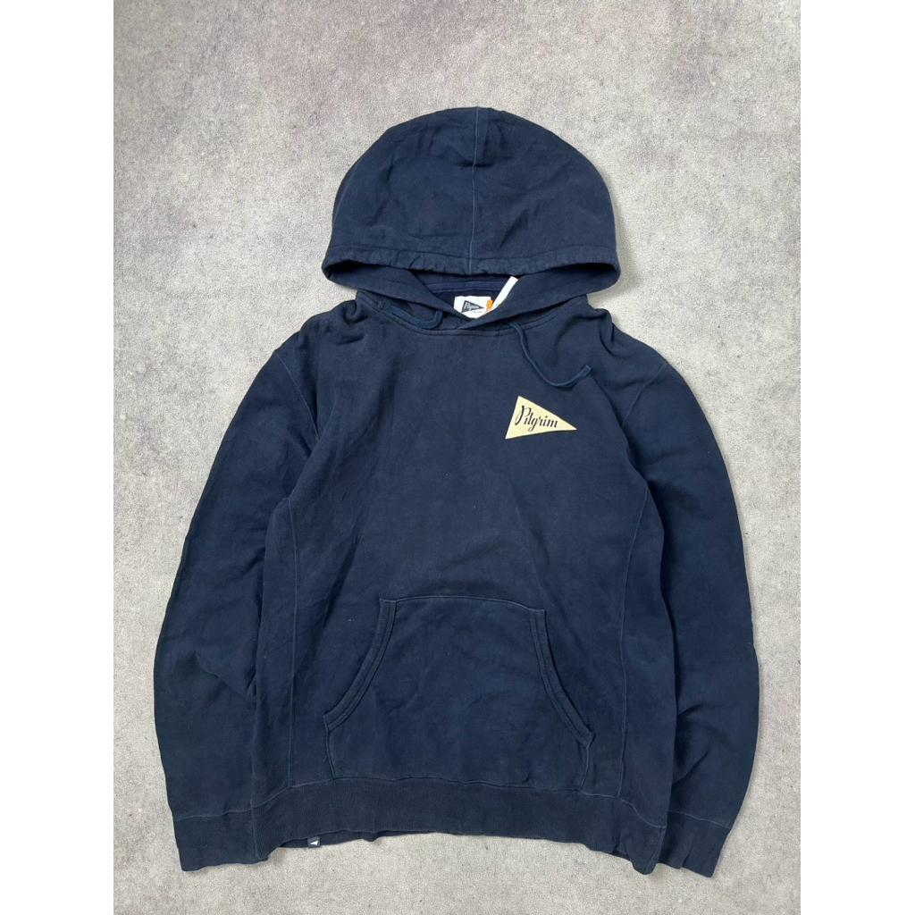 PILGRIM beams navy hoodie jacket