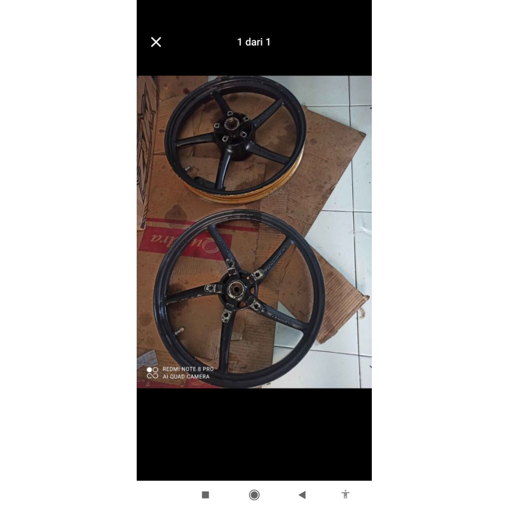 Velg Rcb Mx king bekas