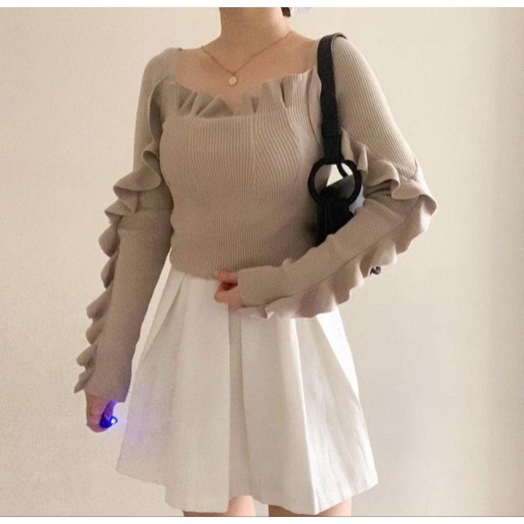 SNIDEL Ruffle Top