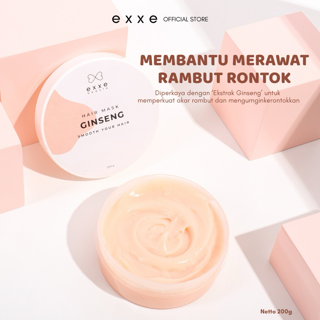 [Buy1Get1] HairMask Ginseng by exxe beaute