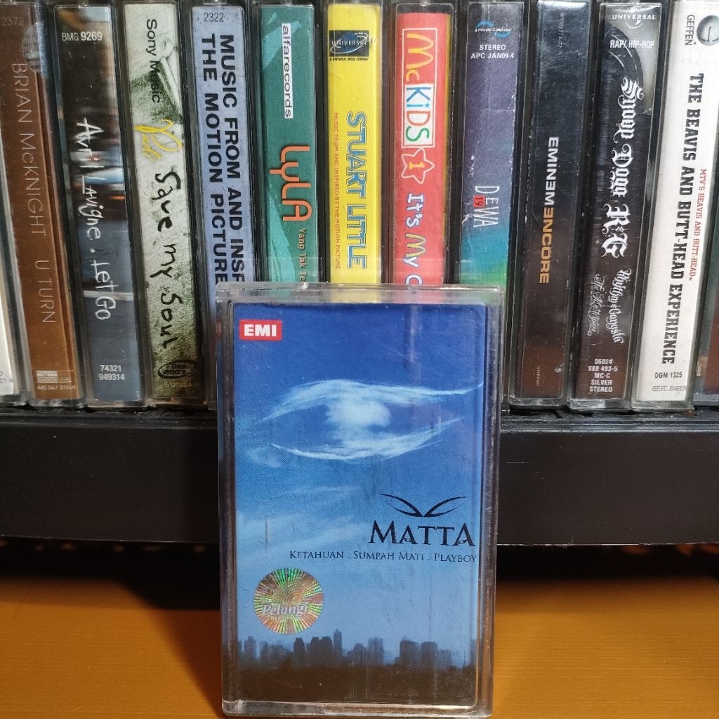 Kaset Pita Matta Band Mata Band Ketahuan Playboy Sumpah Mati mulus bagus