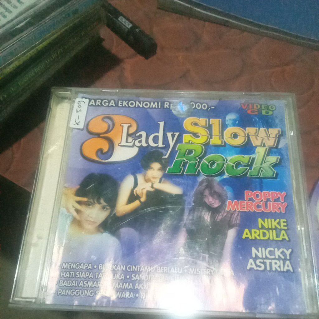 VCD 3 LADY SLOW ROCK X-509
