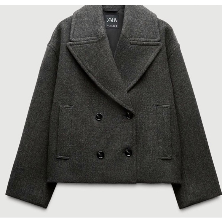 Coat Zara / Short Coat Zara / Coat Branded Zara