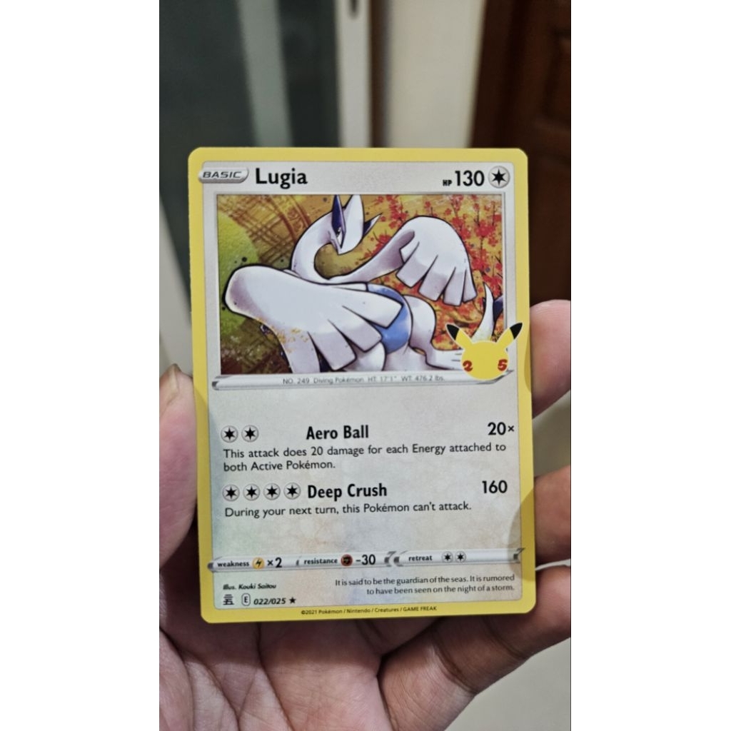 Pokemon Lugia 25th Anniversary Celebration English 22/25 Eng