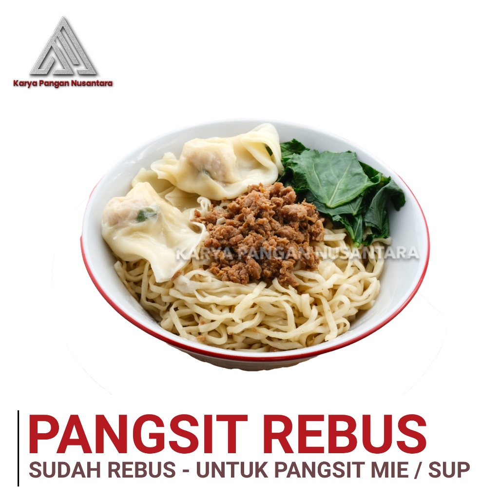 PANGSIT REBUS PANGSIT MIE PANGSIT REBUS WONTON PANGSIT REBUS MENTAH DAN REBUS MATANG ENAK PER PCS