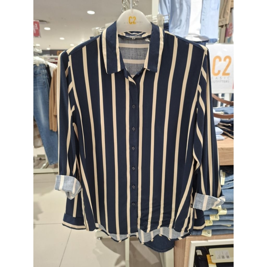 KEMEJA GARIS C2 ORIGINAL MATAHARI