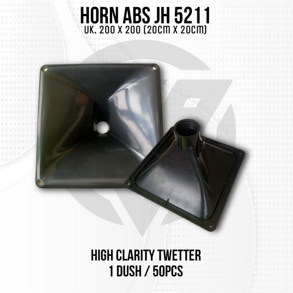 HORN TWETER/ CORONG TWETER MODEL NEXO UKURAN 20X20 KHUSUS TWEER DRAT BAHAN PLASTIK ABS