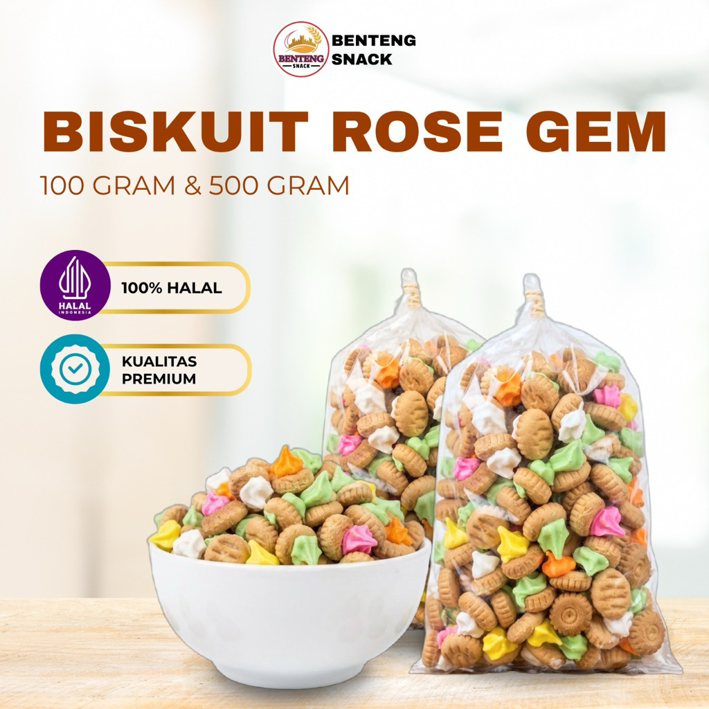 Snack kiloan Bunga Gem | Cemilan murah makassar