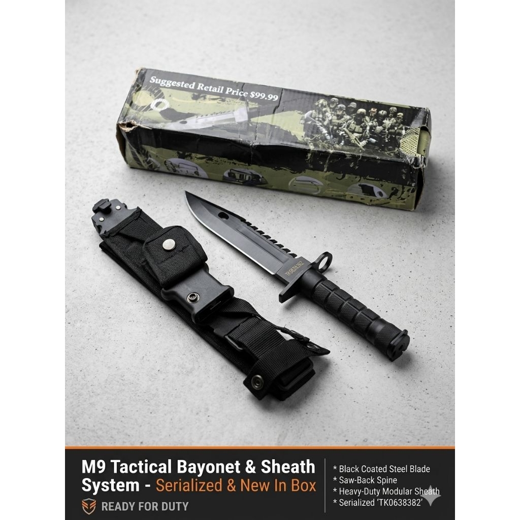 Pisau Survival Kit D80 / M9