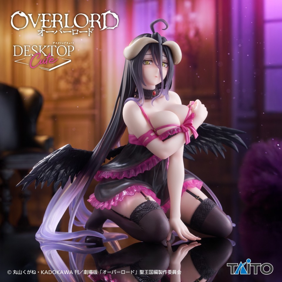Desktop Cute Figure Albedo - Negligee Ver. OVERLORD