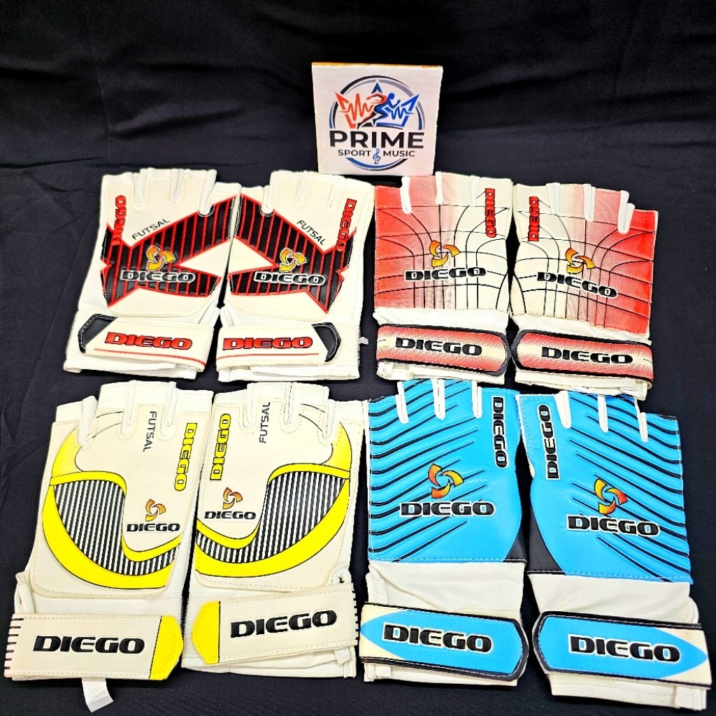 SARUNG TANGAN KEPER / SARUNG TANGAN KIPER 1/2 JARI FUTSAL