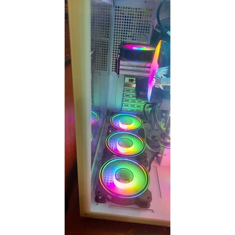 Case Casing PC GameMax + Casing Fan Aeorcool + Fan RGB + Mouse GameMax RGB + Keyboard GameMax RGB