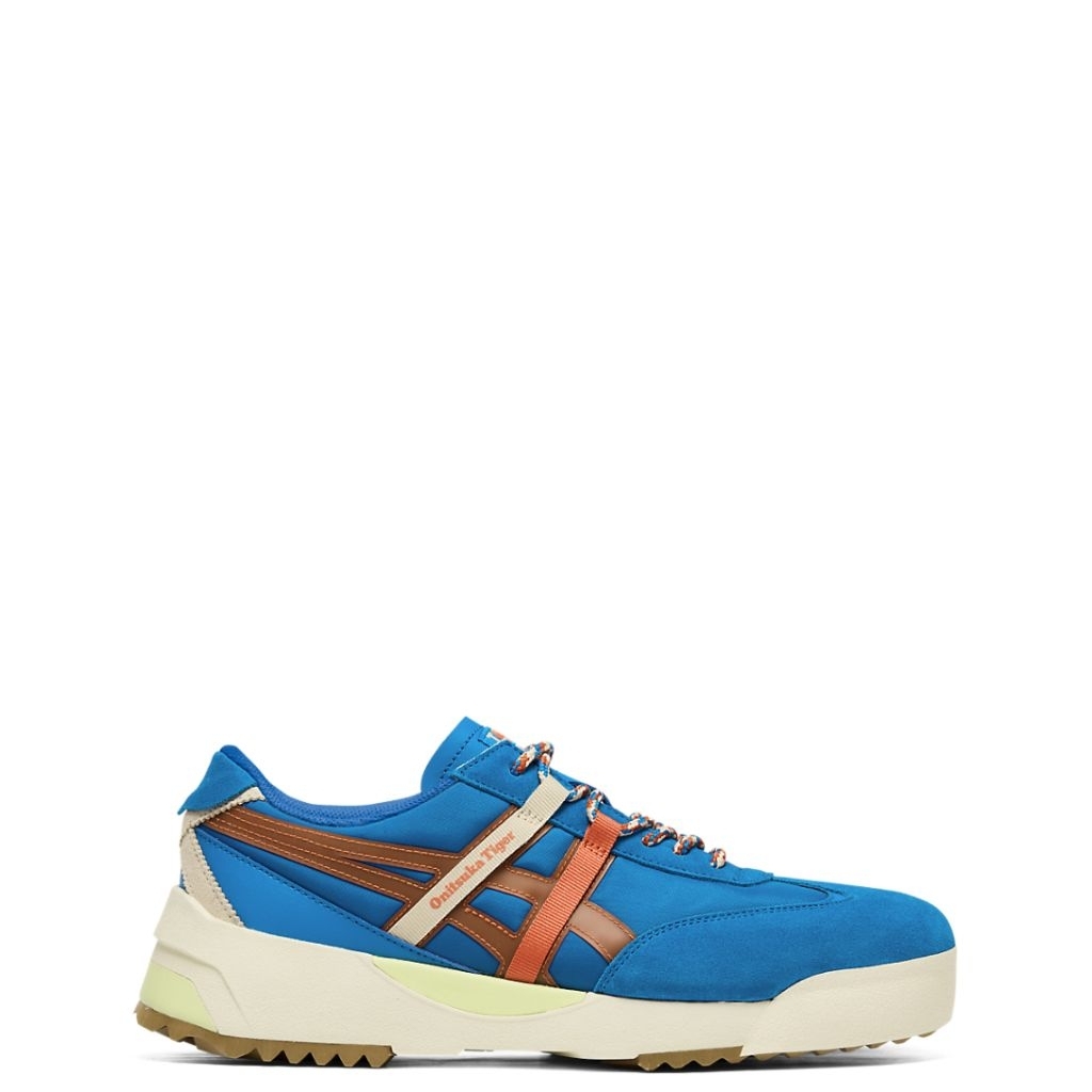 Onitsuka Tiger Delegation EX Blue Vermilion Tomato Unisex Shoes Original